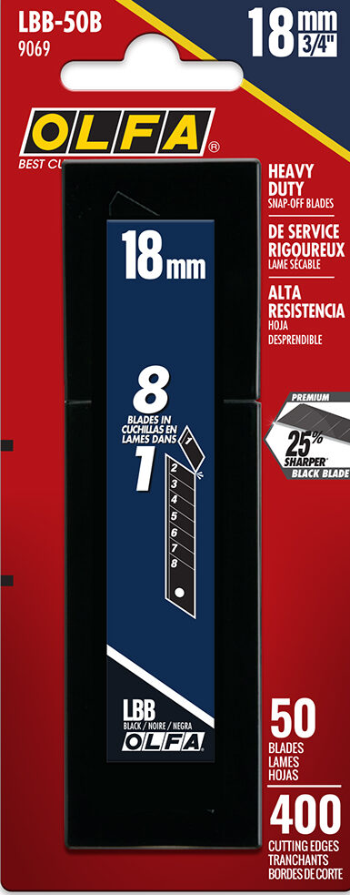 GT112- OLFA LBB-50B ULTRAMAX 18MM BLADES - Image 2