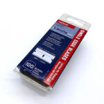 GT137 - 1" SINGLE EDGE STAINLESS STEEL BLADES (PACK OF 100)