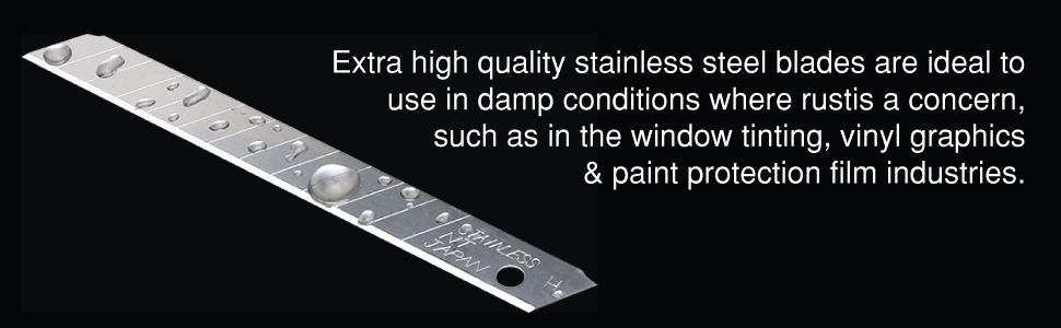 GT1020 - NT BA50SS STAINLESS STEEL SNAP BLADES-9 MM REPLACEMENT BLADES - Image 3